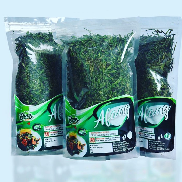 Dried Afang Leaves