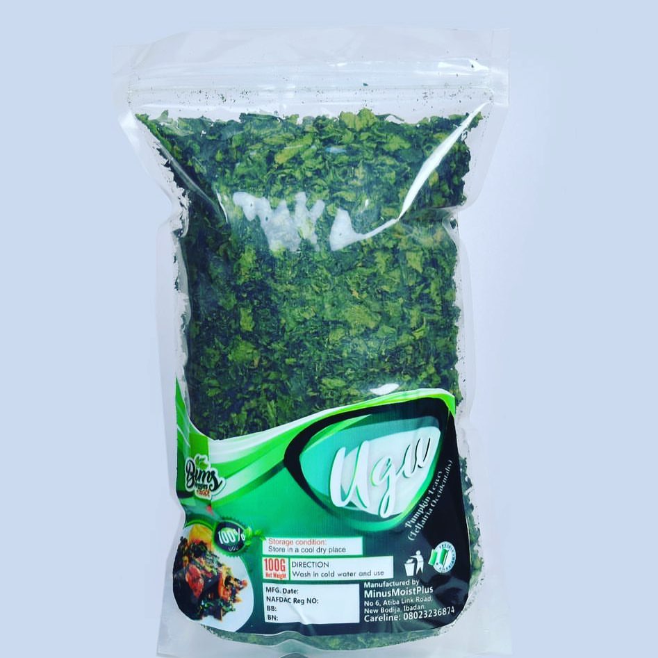 Dried Ugu (Fluted Pumpkin Leaves)